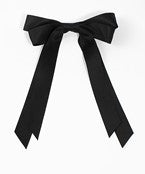 Skinny Double Bow Hair Clip