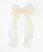 Chiffon Double Bow Hair Clip