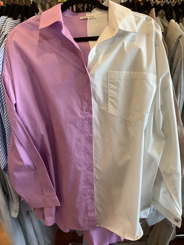 Two tone Button down