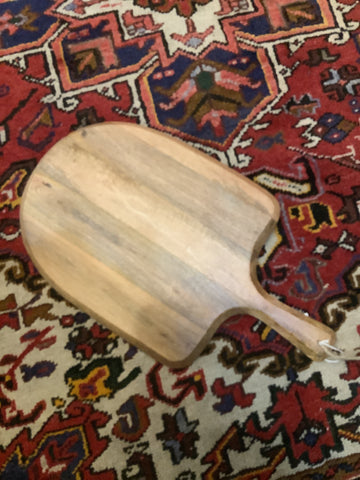 Mango Wood Rounded Cutting Board