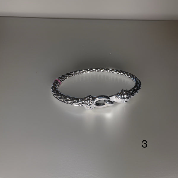Designer Inspired wire cable bracelet