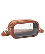 Rectangular Clear Crossbody