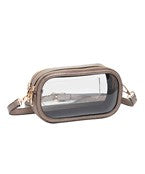 Rectangular Clear Crossbody