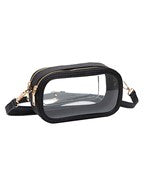 Rectangular Clear Crossbody