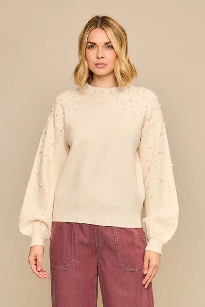 Pearl Sweater, Cream