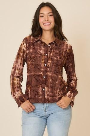 Maroon Burnout Shirt