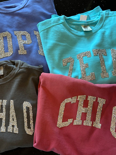 Sorority Caviar Bead Sweatshirts