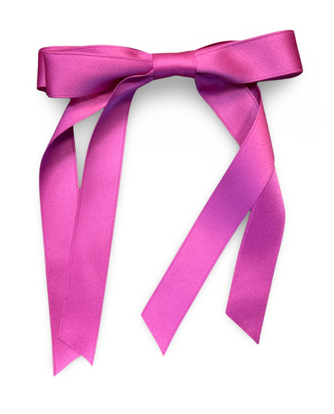 Skinny Double Bow Hair Clip