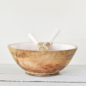 10″ BOWL WITH UTENSILS