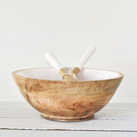 10″ BOWL WITH UTENSILS