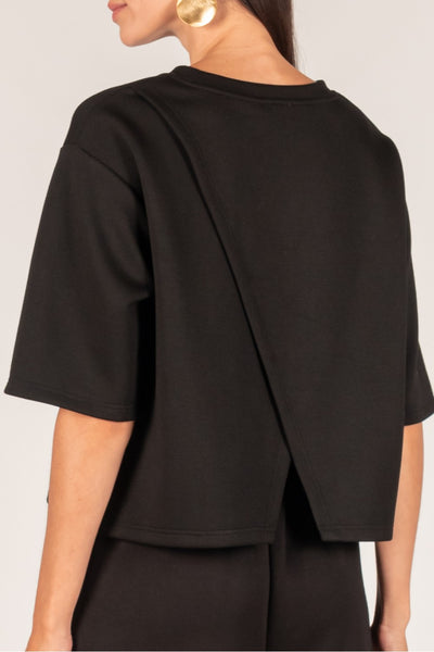 Overlap back detail Top
