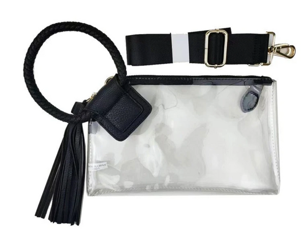 Clear Wristlet