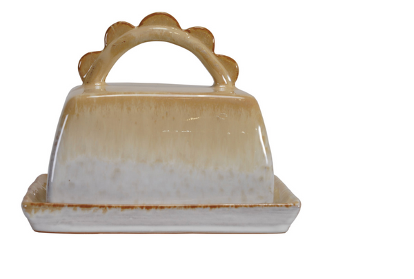 Stoneware Butter Dish