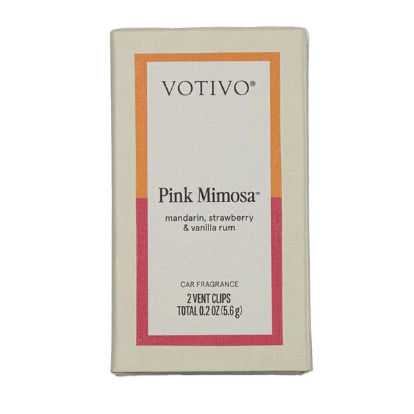 Votivo Car Fragrance Vent Clips - set of 2