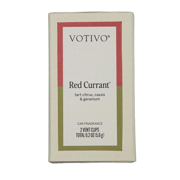 Votivo Car Fragrance Vent Clips - set of 2