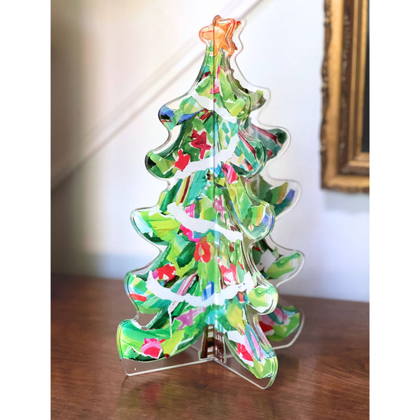 Lauren Dunn - SPARKLE PLENTY 3-D ACRYLIC CHRISTMAS TREE
