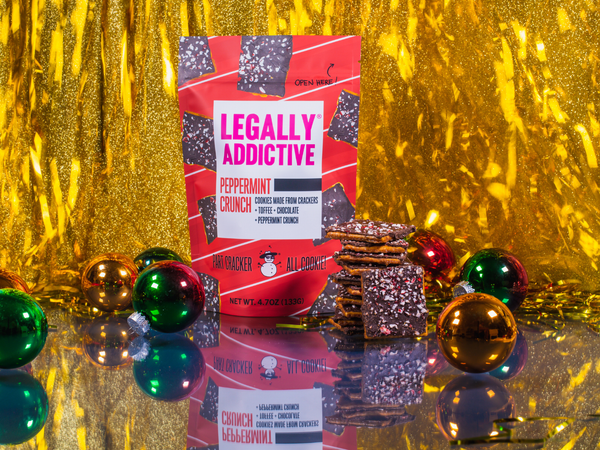 Legally Addictive Foods - Peppermint Crunch - Holiday Cookie
