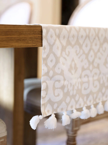 Tassel Fringe Table Runner