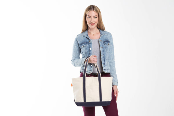 Medium Classic Tote, Monogrammed - J&C Designs