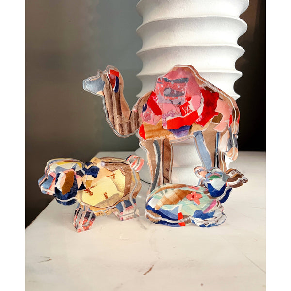 Lauren Dunn - Acrylic Nativity Set Animal Add-Ons: Large