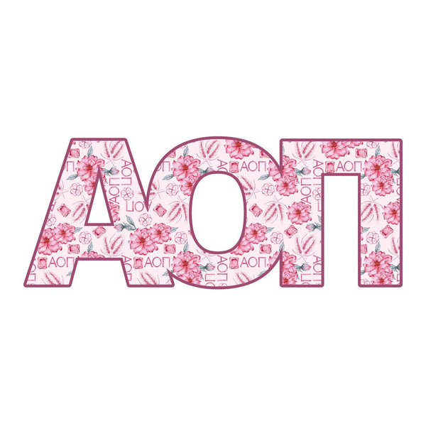 - Alpha Omicron Pi- Door Hanger:
