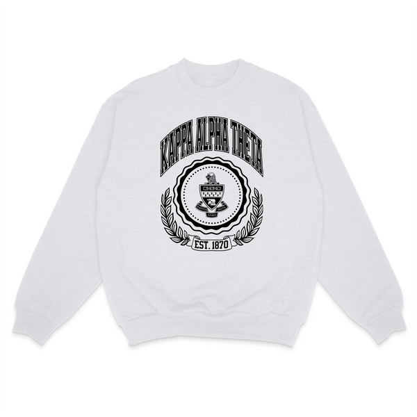 Ivy League Sorority Sweatshirt: SMALL / CHI OMEGA