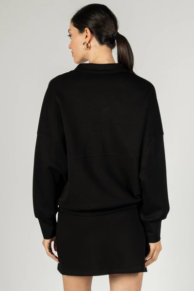 Butter Modal Zip Up Pullover/ Extra Small