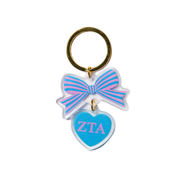 Sorority BOW-DACIOUS Keychain