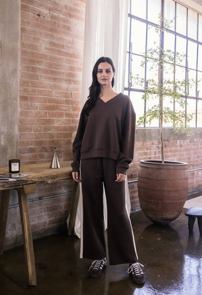 Butter Modal V-Neck Pullover Top/ Extra Small