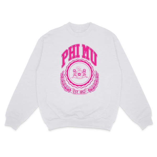 Ivy League Sorority Sweatshirt: X-LARGE / ALPHA OMICRON PI