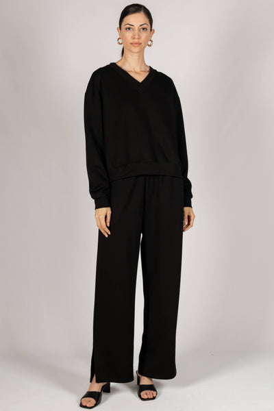 Butter Modal V-Neck Pullover Top/ Extra Small