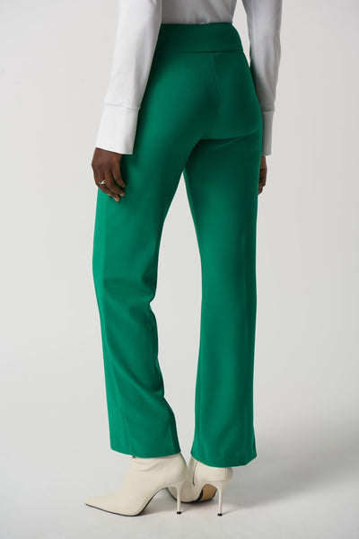 Wide-Leg Pull-On Pants
