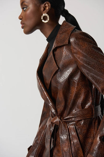 Faux leather Coat