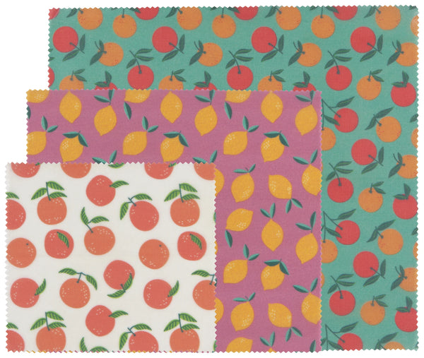 Set of 3 Beeswax Wraps