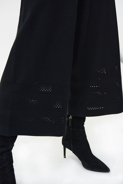 Cropped Wide-Leg Culotte Pants