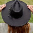 Wide Brim Hat w/ Belt