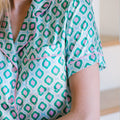 Apple of my Ikat PJs Set