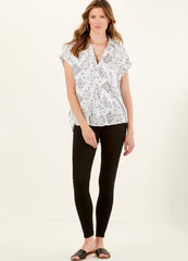 Paisley Dolman Shirt