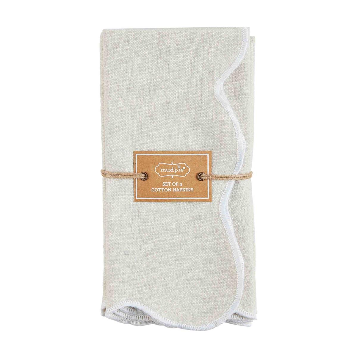 Scollop Napkin Set