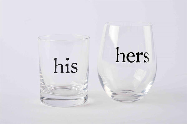 His and Hers Glasses