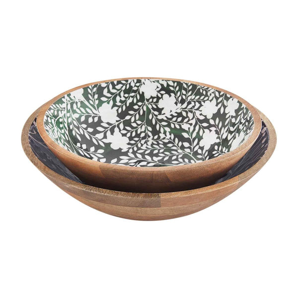 Indigo Enameled Bowl Set