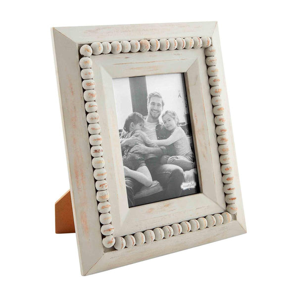 Gray Woodbead Frame