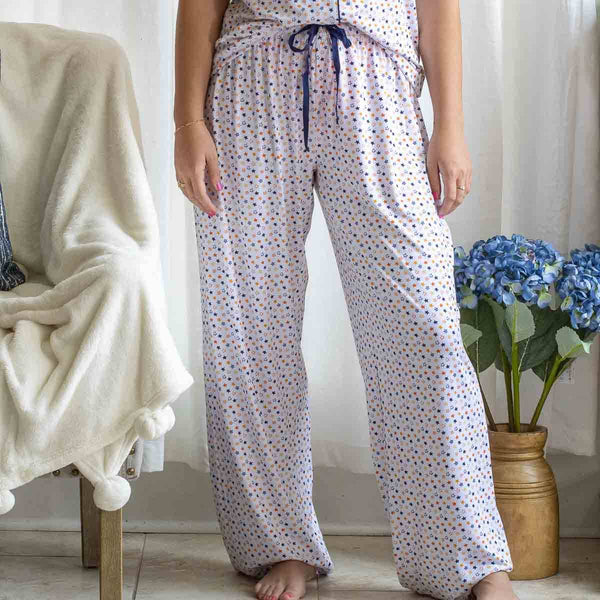 The Royal Standard - Stars Sleep Pants   White/Orange/Blue   -Asst.: Small