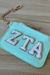 Sorority Keychain Wallet - Zeta Tau Alpha