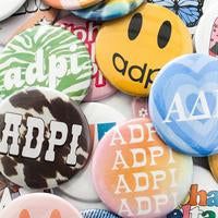 Sorority Button - Alpha Omicron Pi