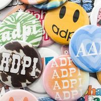 Sorority Button - Alpha Delta Pi