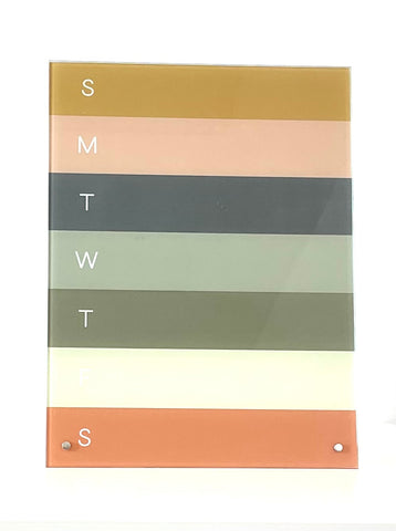 8x10 Weekly Planner w/easel