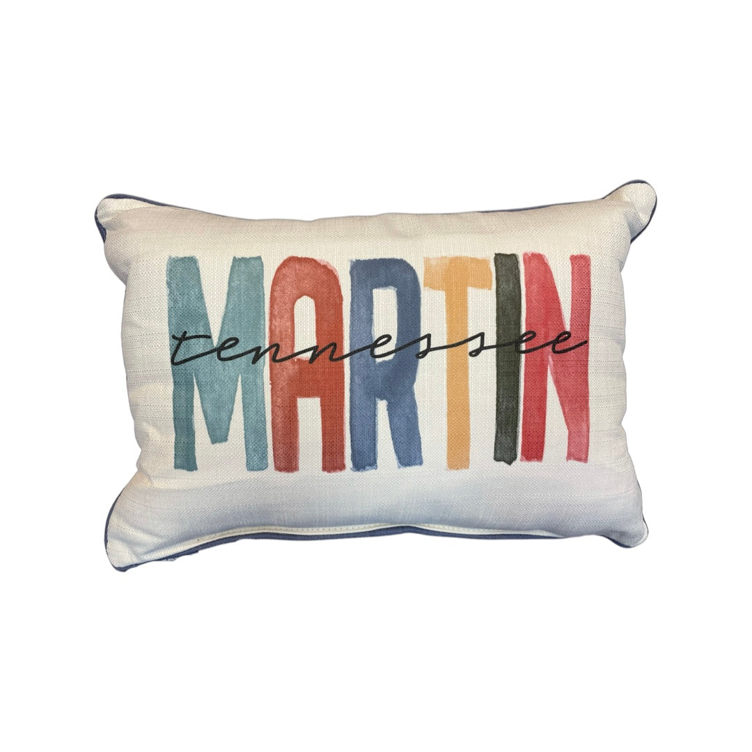 Martin TN Colorful Pillow