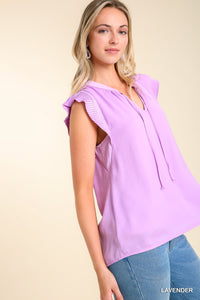 Lavender Sleeveless Top