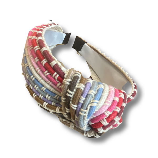 Knotted Raffia Headband